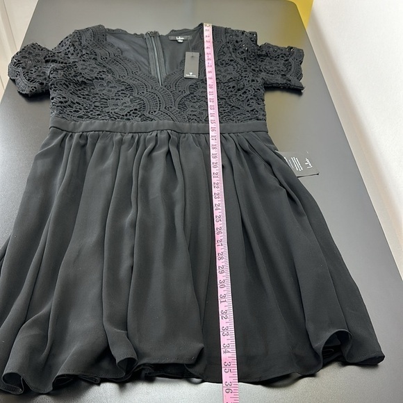 Lulu's “Angel in Disguise” Black Lace Mini Dress - Picture 13 of 14